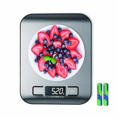 China With Electronic Scale Tray LCD Display Kitchen Scale Food Weighing Scale Digital Food Kitchen Scale for sale