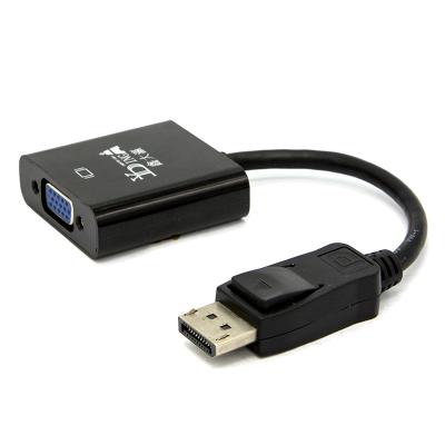 China Accerries Electronic DP to Male VGA Video Adapter 1080p Display Port to Female VGA Displayport Cables to VGA DP Adapter for sale