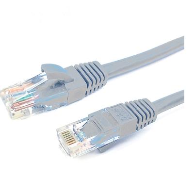 China computer rj45 patch cord kabel netwerk lan ethernet 1m cat6 Cat5e patch cord for sale