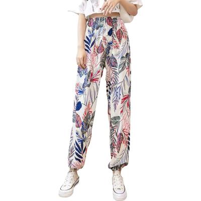 China Large Size Women's Summer Mosquito Pants New Antibacterial Bloomers Anti Looses High Waist Harem Gaiters for sale