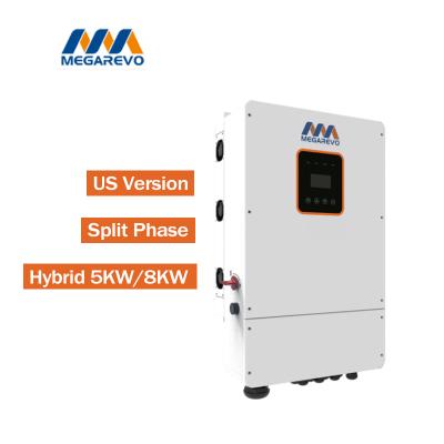 China Megarevo 6Kw 5Kw 8Kw Hybrid Inverter 8000W 530*660*200mm Grid Tie Hybrid Inverter 8KW Hybrid Inverter for sale