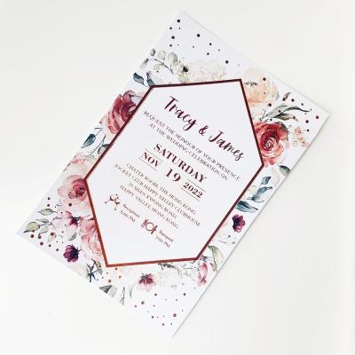 China Custom wedding invitation cards in various styles wedding Invitations Cards  For Wedding Invite Customzied for sale