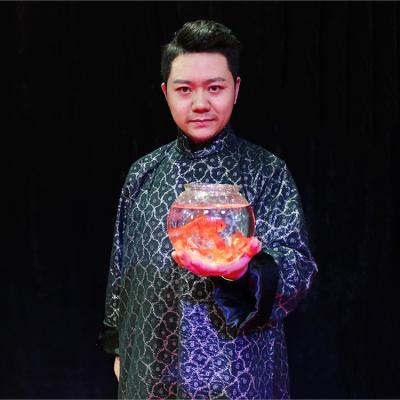 China NEW Stage Magic Tricks Classic Magic Illusion Fish Appearing Goldfish Trick Desalen Goldfish Magic Bowl for sale