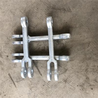 China Electric Industrial Drop Forged Forked Conveyor Chain Drop Forged Scraper Stamping Chain Conveyor Chain for sale