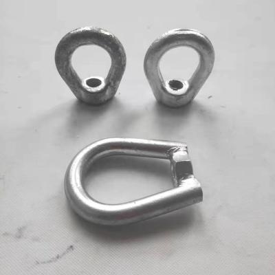 China Carbon steel eye nut din582 eye nut forging eye nut for sale