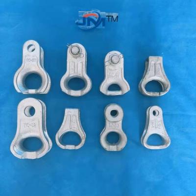 China Carbon Steel Handan Manufacturer OEM Accept Preformed Die Casting Standoffs Clevis For Line Pole Hardware for sale