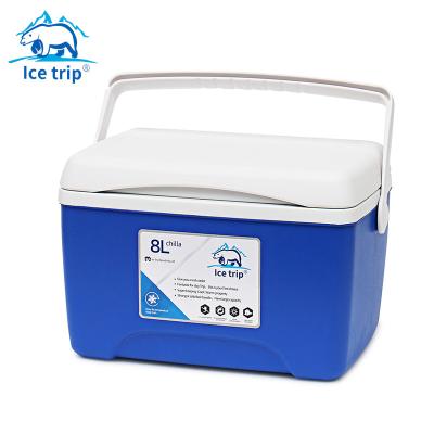 China Waterproof Portable Picnic Medical Carry Box Ice PU Vaccine Cooler for Food and Beer BBQ for sale