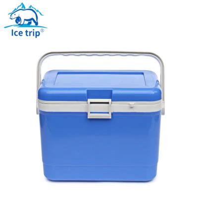 China Portable Waterproof Plastic Ice Chest Outdoor Fishing Box Insulated Cooler Hard Hike Box For Camping for sale