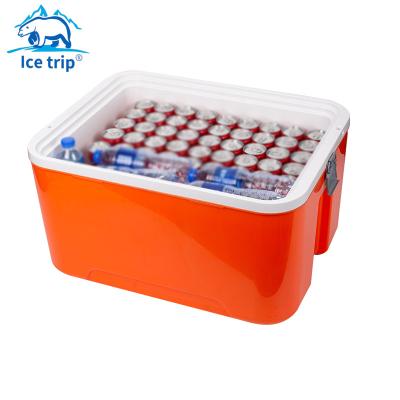 China Waterproof Factory 66L Car Fridge Large Omicron Portable Test Kit Ice Cooler Box For medisen for sale