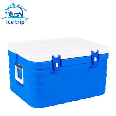 China Waterproof Factory Direct Supply Insulated Ice Cooler Chest Roto Molded Ice Cooler Box For Camping for sale