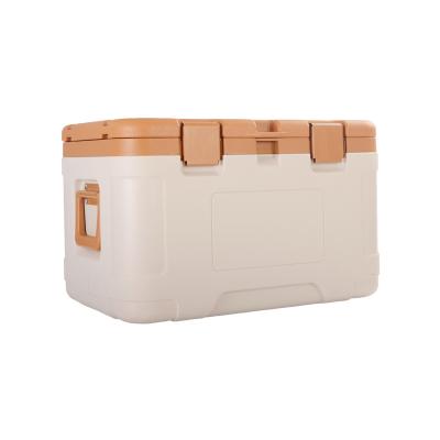 China Large Waterproof Hot Sale 50L Travel Car Camping Outdoor Amazon Cooler Box For Beer Food for sale