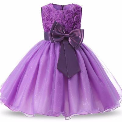 China Anti-wrinkle Princess Flower Girl Dress summer tutu wedding birthday party kids dresses for girls kids costume teenage prom designs for sale