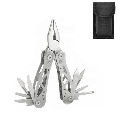 China Folding Stocked FUNCTIONAL MULTI Mini Pocket Tool EDC Mini Multi Tool Portable For Outdoor Stainless Steel for sale