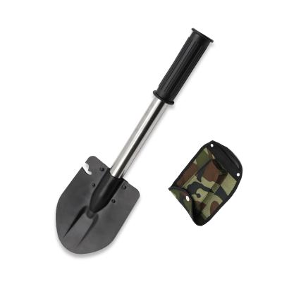 China Multi Function Camping Outdoor Shovel Survival Shovel Stainless Steel Tool Kit Detachable Garden Tool Kit Camping for sale