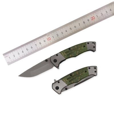 China High Quality Non-variable Tactical Stainless Steel Knife Survival Kit Folding Outdoor Military Knife With Belt Buckle for sale