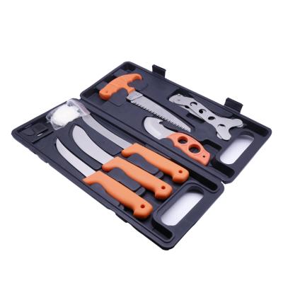 China Hunting Tool Kit Amazon Hot Selling Multi Function Survival Tool Kit Fishing Tool Hunting Knife Set With Carry Case For Outdoor for sale