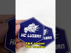 Printing Voltage TPU Label 140C Temperature 500pcs high Frequency