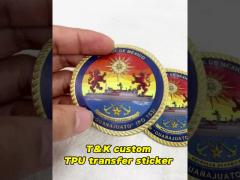 Factory Custom Tpu Patch 3D Washable Tpu Label Heat Transfer Multiple Styles Tpu Logo Heat Transfer