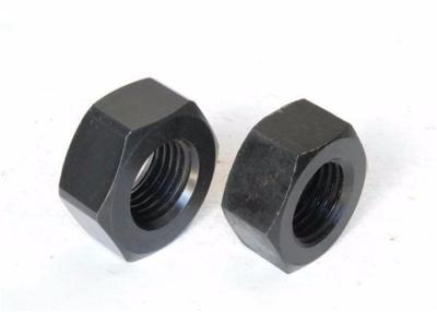 China Heavy Duty Self Locking Heavy Hex Nuts , M6-M48 Hex Flange Nut For Sanitary Fittings for sale