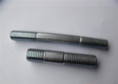 China Carbon Steel / Stainless Steel Double Ended Threaded Bolt HDG / YZP / Powder Coating Surface Treatment for sale