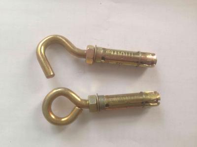 China Fashion Design M16 Shield Anchor Bolt , Concrete Anchor Eye Bolt With Projecting Bolt for sale