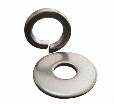 China Heavy Duty M8 Steel Flat Washers , DIN BSW ANIS Standard Lock Spring Washer for sale