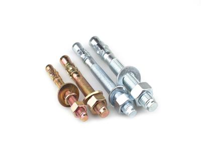 China Heavy Duty M16 Wedge Anchor Bolt ISO9001 Long Life For Foundation Connection for sale