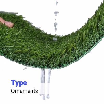 China PE+PP 40MM 40mm Lawn 11000Dtex Turf Landscape Synthetic Grass For Garden for sale