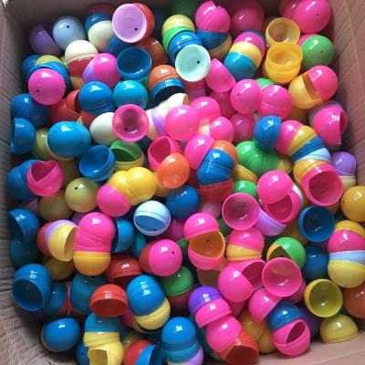 China Cheap Kids Toys 45mm 50mm Diameter Funny Colorful Plastic Balls PP Empty Capsule Balls For Toy Vending Machine for sale