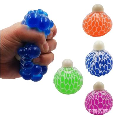 China Autism Mood Ball Grape Reliever Face Stress Reliever Funny Squeeze Anti Stress Kids Toys Toys Fun Geek Instrument For Halloween Jokes for sale