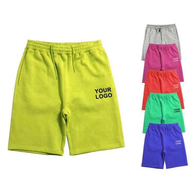 China Wholesale New Fashion Custom Men's Breathable Sports Shorts Printed Sporty Pants Gym Pants Colorful Cotton Fleece Sweat Shorts for sale