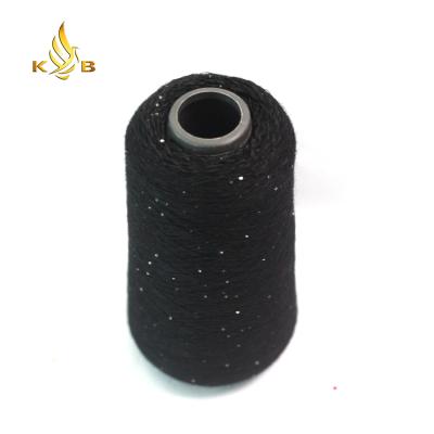 China 2020 factory hotsale anti-pilling sequin bead fancy core spun blended yarn knitting yarn for sale