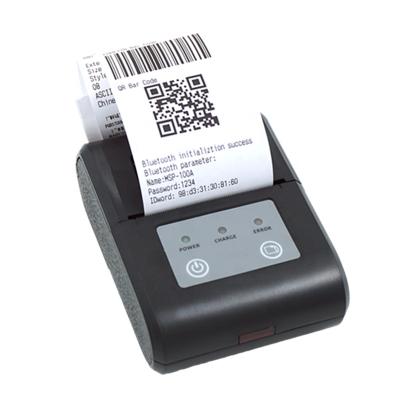 China Black And White 58mm Customized Mini Portable USB Wireless Connection Thermal Receipt Printer For POS System for sale