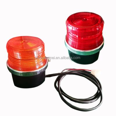 China Traffic Safety source factory universal Magnetic suction LED cylindrical warning lights side marker lamps for truck engineering vehicle for sale