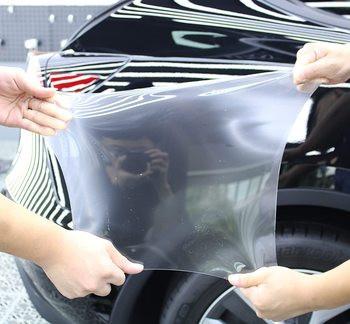 China 6.5mil TPU Thermoplastic Polyurethanes Clear Vinyl Wrap Transparent Car Bra for sale