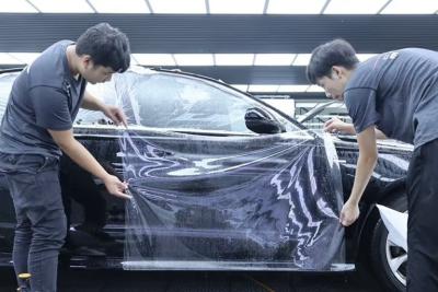 China Glossy Finish PPF Film Roll Car Coating Infrared Rejection for sale