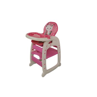 China Modern Cheap Baby Dining Umpire Chair Baby Feeding Plastic Highchair for sale