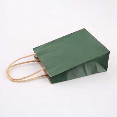 China Recyclable Paper Bags from Carry Packaging Recycled Green Environmental Shopping Wrapping Paper for sale