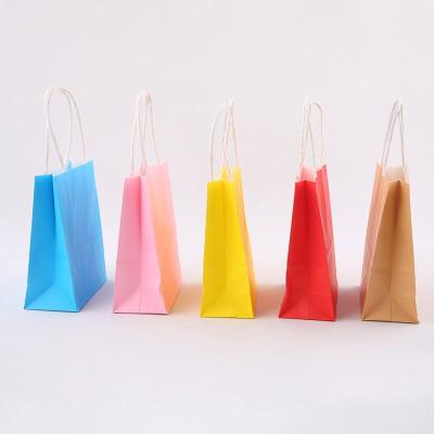 China Yunqian Recyclable Luxury Black Logo Jewelry Packaging Kraft Shopping Custom Printed Paper Bag Gift Paper Bag With Handles for sale