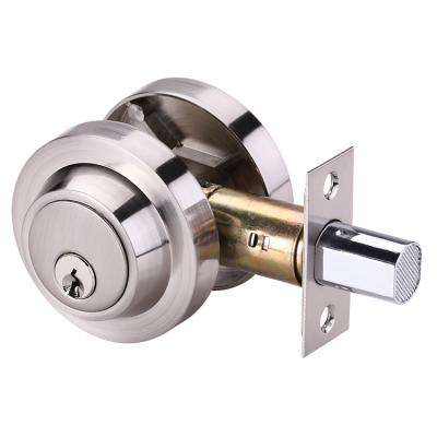 China Zinc Alloy Single Key Deadbolt Cylinder Household High Security Door Lock Anti-theft Deadbolt Security for sale