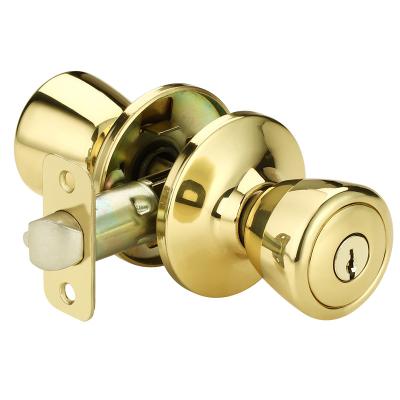 China Round Knob Lock Main Door Handle Zinc Alloy Lock Set Bathroom Privacy Entry Door Knobs Pour Room Door Handles Door Handle for sale