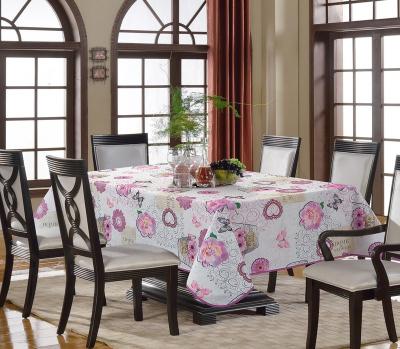 China Oilproof Home&flower Waterproof Polyester Tablecloth Tovaglia In Poliestere for sale