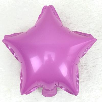 China Cute Decoration Christmas Party Event Decor Foil Balloons Small 10 Inch Candy Pink Star Balloons for sale