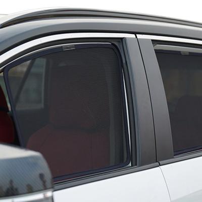 China Customized Magnetic Sun Shade Foldable Mesh Frame Curtain Accessories Car Sunshade Front Rear Side Window Windshield Sun Shade Shield for sale