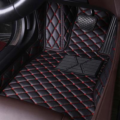 China Waterproof / Anti-silp Custom PU Leather Floor Mats Set Carpet Cover For OPEL ASTRA J K L CORSA D Car 5D INSIGNIA E-F A B Mokka X Zafira Grandland for sale