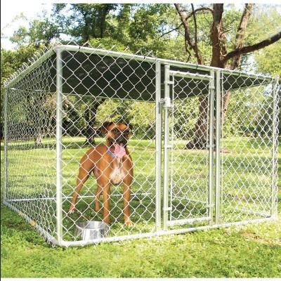 China Sustainable Indoor Outdoor Chain Link Dog Kennels Panels Lowes for sale