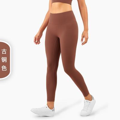 China Active Trainer Breathable Sexy Seamless Waist Lift Fitness Gym Girls Gaiters OEM/ODM Wear Leggings For Women Yoga Pants for sale