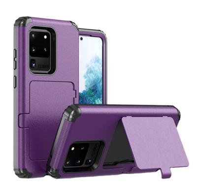 China Shockproof& Non-Slip& Defender Cover Mobile Accessories Phone Protector Cover Card Holder Modern High Anti-slip Case For Samsung for sale