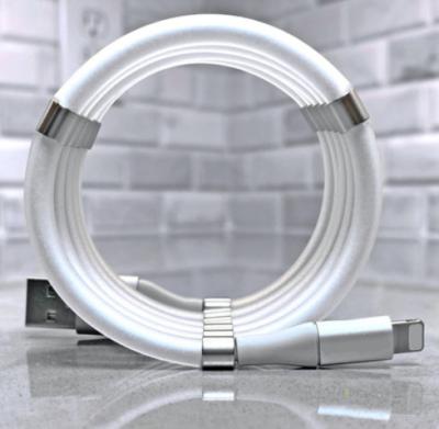 China Best Quality Strong Magnetic Charging Cable Easy-Coil Magnet Cable USB Magnetic Charging Cable Fast Charging for sale