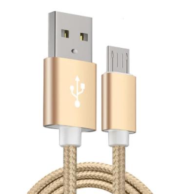 China Mobile Phone 1 Pack Nylon Braided iPhone Charger Cable Lightning Cable 1m USB Quick Charging Cord Compatible with iPhone and Android for sale